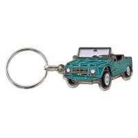 MEHARI CITROËN ORIGINS ENAMEL KEYRING TURQUOISE