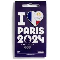Paris 2024 Olympics France Pin Badge