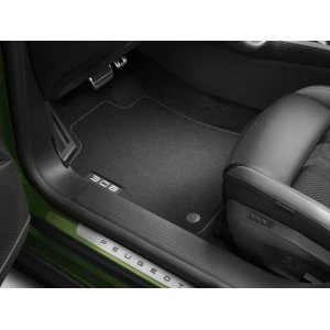 画像1: プジョー 308 フロアマットセット ベロア