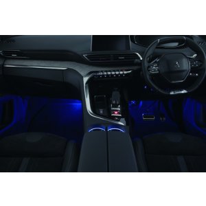 画像1: プジョー 408 LEDフットライトキット