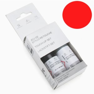 画像1: プジョー 純正 タッチアップペイントカラーコード： EKQ [ ルシファー・レッド]