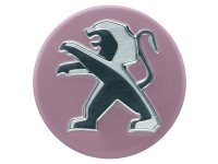 プジョー センターキャップ 4個セット パープルプラム