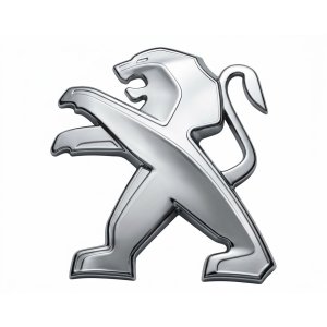 画像1: プジョー 3008 / 5008 フロントエンブレム ライオンバッジ