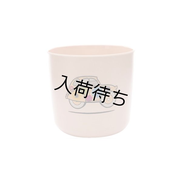 画像1: シトロエン2CVのピンクのマグカップ (1)