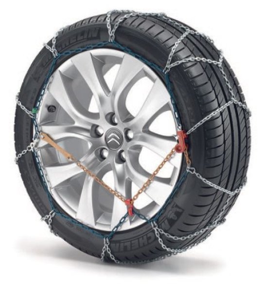 画像1: シトロエン DS3 スノーチェーン 195/65R16 用 (1)